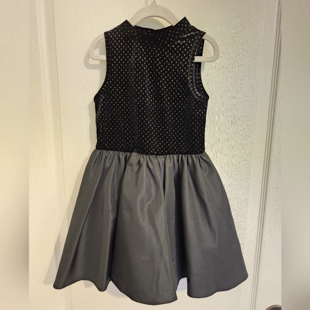 Pippa & Julie Velvet & Tafetta Dress